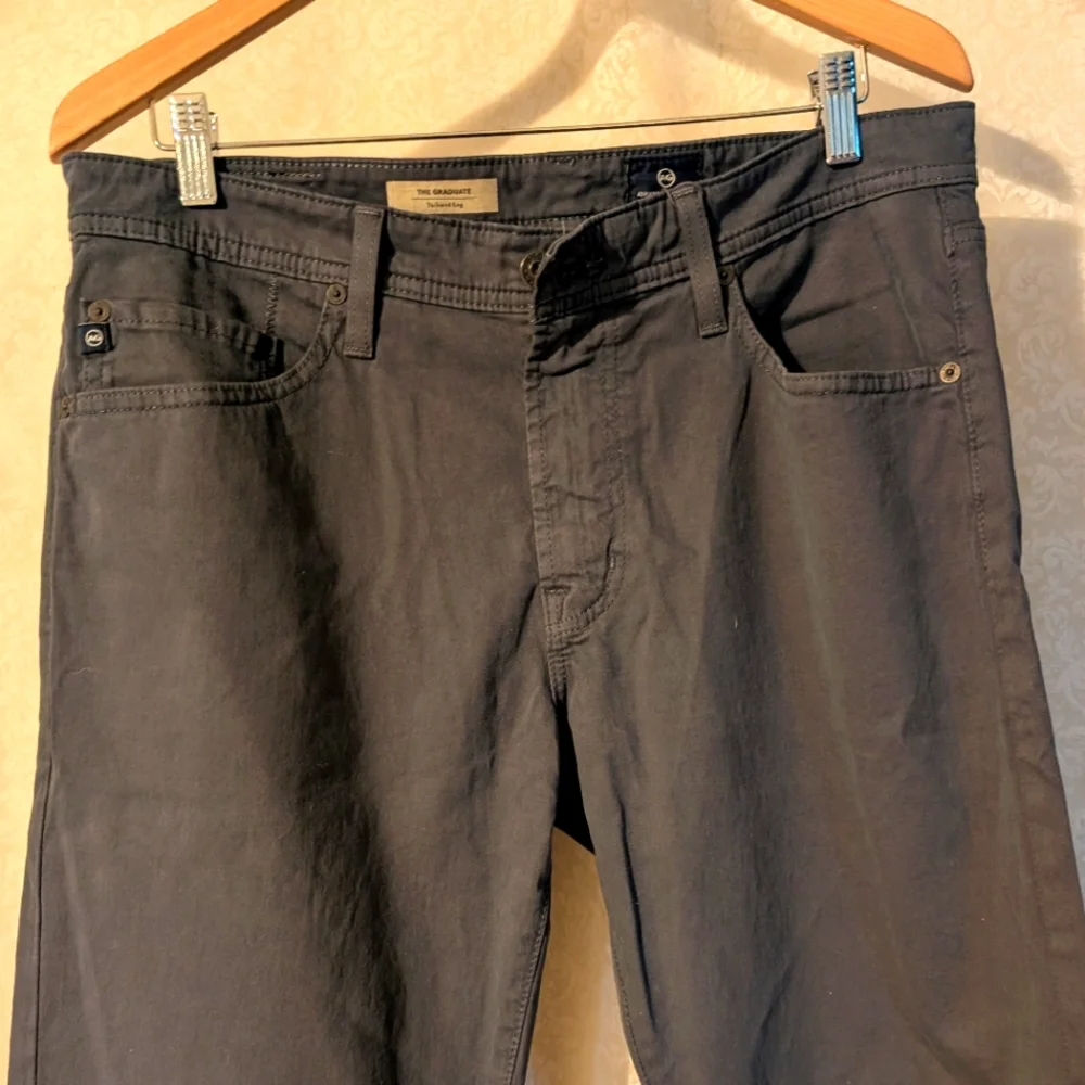 AG Adriano Goldschmied Mens Dark Grey Jeans NWR - Picture 6 of 15